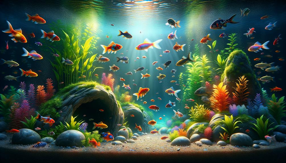 choosing goldfish tank mates