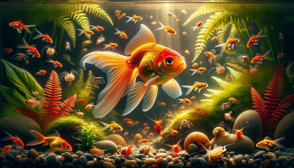 compatible tank mates for tamasaba goldfish